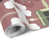 さくらんぼブロッサム&シトラスラッピング紙 ラッピングペーパー (ロールコーナー)