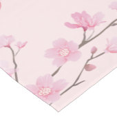 さくらんぼブロッサム – ピンク ショートテーブルランナー (コーナー)