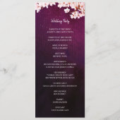 さくらんぼブロッサム・ロング結婚・バーチカル・プログラム プログラム (裏面)