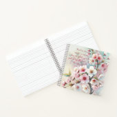 さくらんぼブロッサム&引用文 ノートブック (内部)