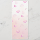 さくらんぼブロッサム/桜結婚のメニューカード メニュー (裏面)