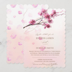 さくらんぼブロッサム/桜結婚式招待状 招待状