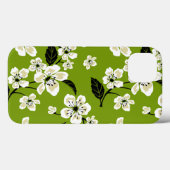 さくらんぼブロッサム – 桜（マッチャグリーン） Case-Mate iPhoneケース (裏面 (横))