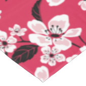 さくらんぼブロッサム – 桜（赤） テーブルクロス (アングル)