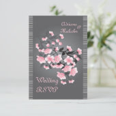 さくらんぼブロッサム(桜) RSVP 招待状 (スタンド正面)