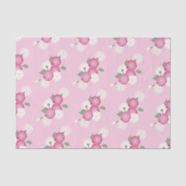 さくらんぼブロッサム（背景色の変更が可能）Tissu 薄葉紙