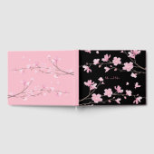 さくらんぼブロッサム – 黒 ゲストブック (全面)