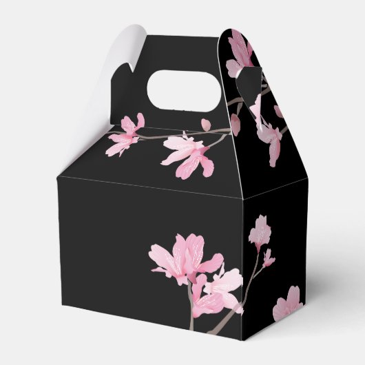 さくらんぼブロッサム – 黒 フェイバーボックス (裏面サイド)