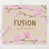 さくらんぼブロッサム – FUSION ビールラベル (シングルラベル)
