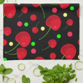 さくらんぼプラス キッチンタオル (折り畳み)