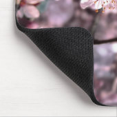 さくらんぼプラムツリーピンク マウスパッド (コーナー)