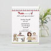 さくらんぼベイカー招待状 招待状 (スタンド正面)