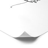 さくらんぼベビーシャワーへようこそ ポスター (角)