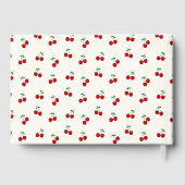 さくらんぼベビーシャワー ゲストブック (裏面)