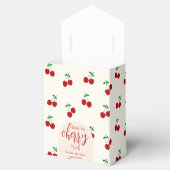 さくらんぼベビーシャワー フェイバーボックス (オープン)