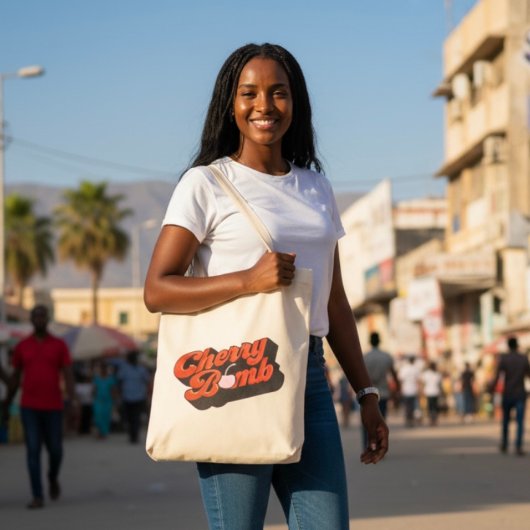 さくらんぼボムミニトートバッグ トートバッグ