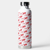 さくらんぼボーピンクの名前 ウォーターボトル (左面)