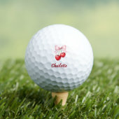 さくらんぼボーピンクの名前 ゴルフボール (インサイチュ 木)