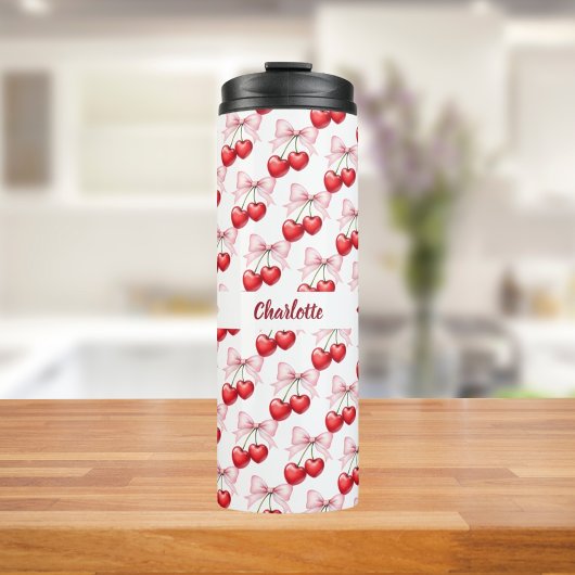 さくらんぼボーピンクの名前 タンブラー