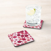 さくらんぼポップ・アートの花 コースター (右側)