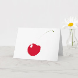 さくらんぼポップ・アートの カード