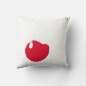 さくらんぼポップ・アートの クッション (裏面)