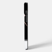 さくらんぼモダンブロッサムブラックiPhone 14プラスケース Case-Mate iPhoneケース (裏面 / 左)