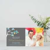 さくらんぼモダン花が鳥を愛する日付を保存 セーブザデート (スタンド正面)