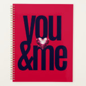 さくらんぼユー&ミーグリッターウェディングプランナー プランナー手帳 (正面)