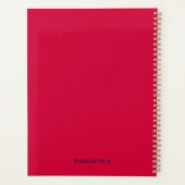 さくらんぼユー&ミーグリッターウェディングプランナー プランナー手帳 (裏面)