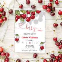 さくらんぼラブイズスウィートブライダルシャワー
