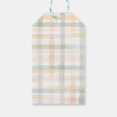 さくらんぼリトルかわいこちゃんパイパステルジンガムベビーシャワー ギフトタグ (裏面)