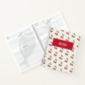 さくらんぼレシピ手帳 ノートブック (内部)