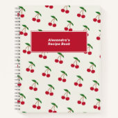 さくらんぼレシピ手帳 ノートブック (正面)