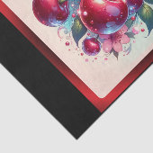 さくらんぼレッドキュートさくらんぼフローラガーリーピンク 薄葉紙 (詳細)