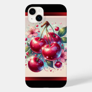 さくらんぼレッドキュートさくらんぼフローラガーリーピンク Case-Mate iPhone 14 PLUSケース