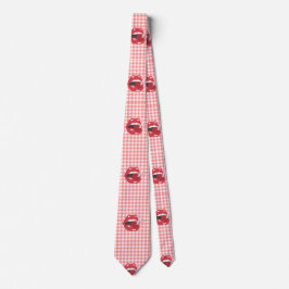 さくらんぼレッドコケットホットリップ ネクタイ