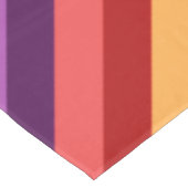 さくらんぼレッドバイオレットストライプズ小テーブルクロス テーブルクロス (アングル)