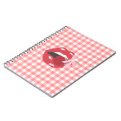 さくらんぼレッドリップコケット ノートブック (左側)