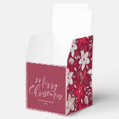 さくらんぼワインクリスマス |カスタム フェイバーボックス (オープン)