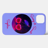 さくらんぼヴィーブサッシー – スウィート&はっきりした Case-Mate iPhoneケース (裏面 (横))