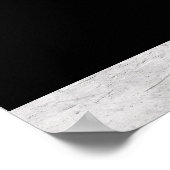 さくらんぼ三日月とカラス ポスター (角)