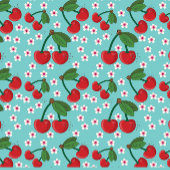 さくらんぼ上 トートバッグ