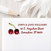 さくらんぼ住所 シール (インサイチュ)