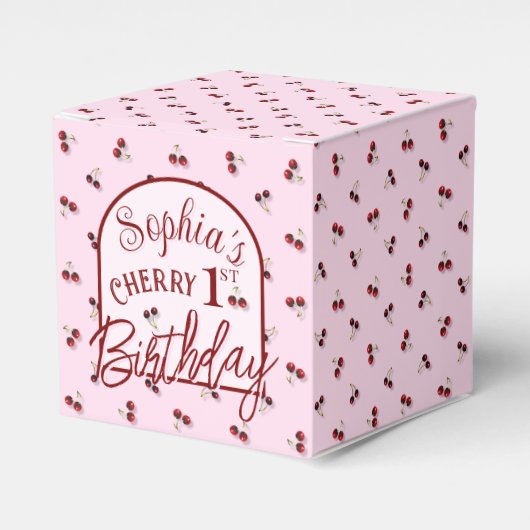 さくらんぼ優先ボックス フェイバーボックス (正面サイド)