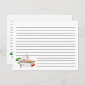 さくらんぼ円レシピカード ポストカード (正面/裏面)