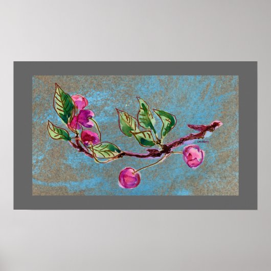 さくらんぼ分岐オングレー ポスター (正面)