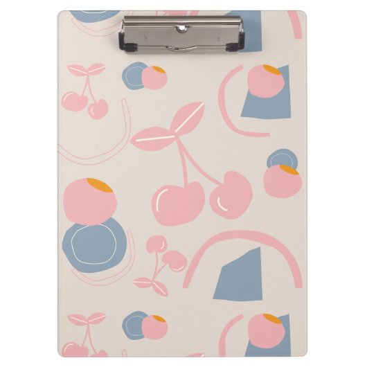 さくらんぼ型 クリップボード (正面)