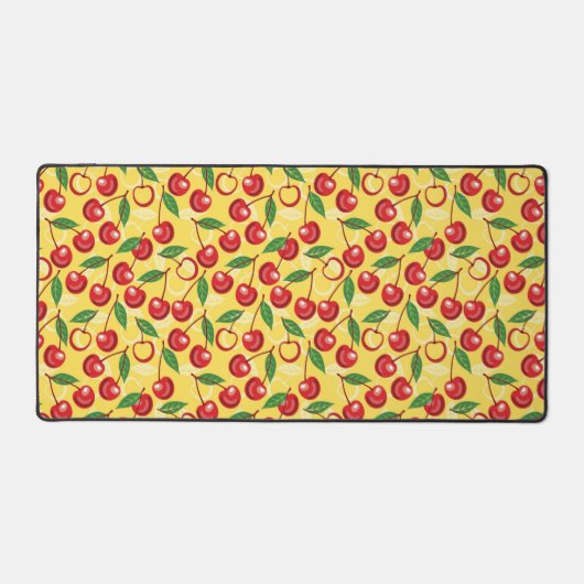 さくらんぼ型 デスクマット (正面)