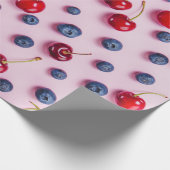 さくらんぼ型 ラッピングペーパー (角)